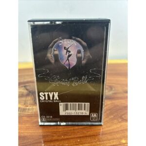 STYX: "Crystal Ball" AM‎ Cassette Tape Rock